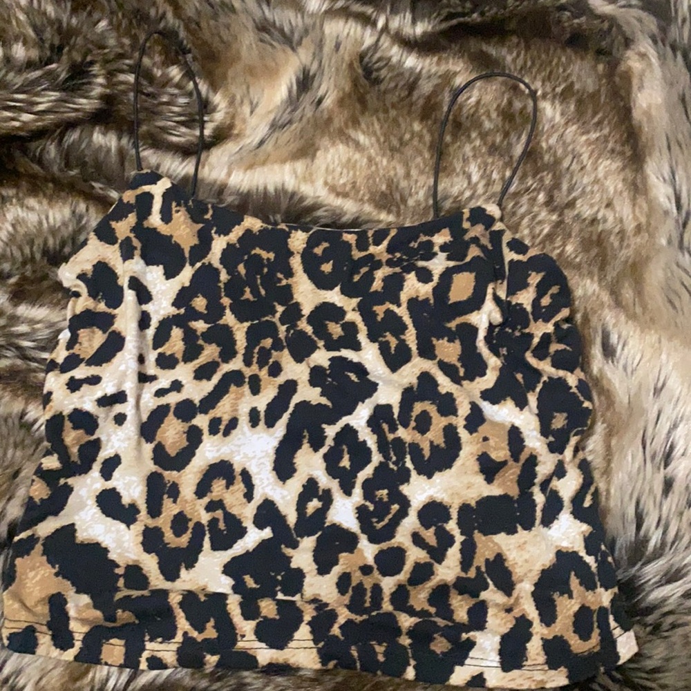 Cute cheetah tank